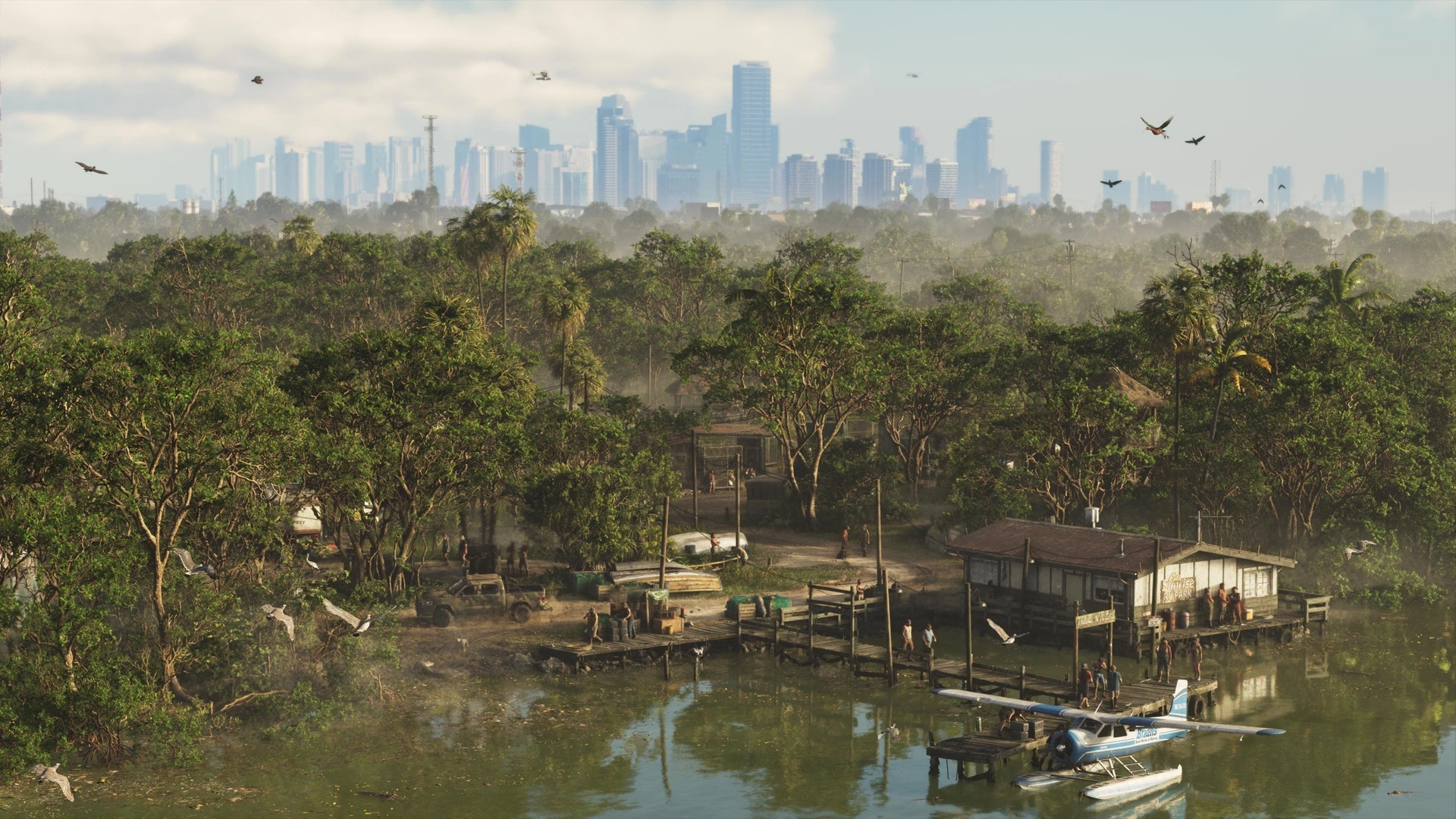 GTA VI usa le Grassrivers per rendere acqua, fauna e visibilità parte degli spostamenti